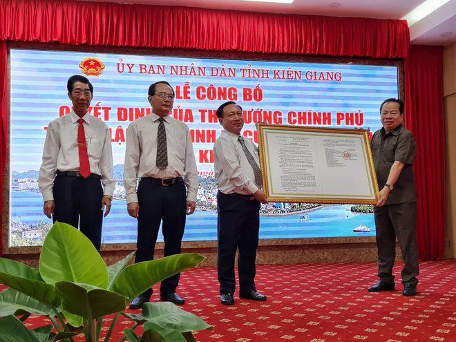 Kiên Giang: Công bố thành lập Khu kinh tế cửa khẩu Hà Tiên